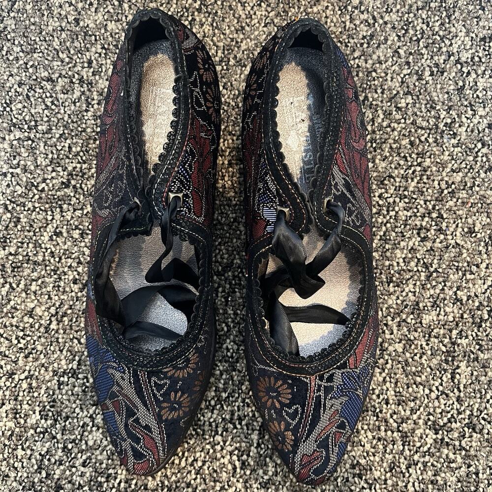 L’Artiste Spring Step Samantha Pump 2" Heels EU 42 US 10.5-11 Velvet/Leather - Picture 6 of 13